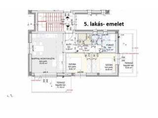 Eladó 55 m²-estársasházi lakás Hatvan, Városközpont mellett: 58'850'000 Ft