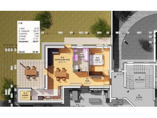 Eladó 58 m²-estársasházi lakás Szigetszentmiklós, központban utca: 94'000'000 Ft