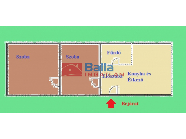 Eladó 32 m²-estársasházi lakás II. kerület (Országút) , Lövőház utca: 57'000'000 Ft