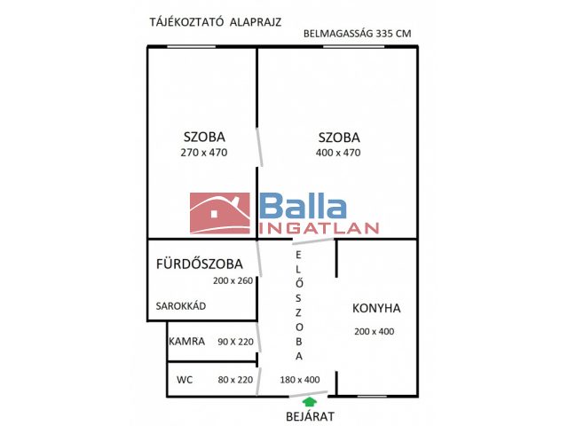 Eladó 53 m²-estársasházi lakás VIII. Kerület (Kálvária tér) , Kálvária utca: 48'400'000 Ft