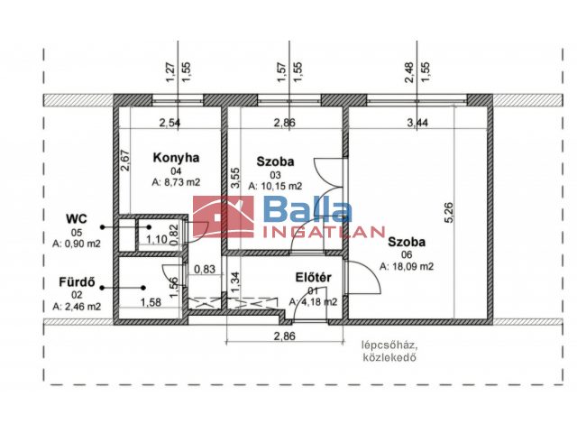 Eladó 48 m²-estársasházi lakás XI. Kerület (Albertfalva) , Albertfalván: 82'000'000 Ft