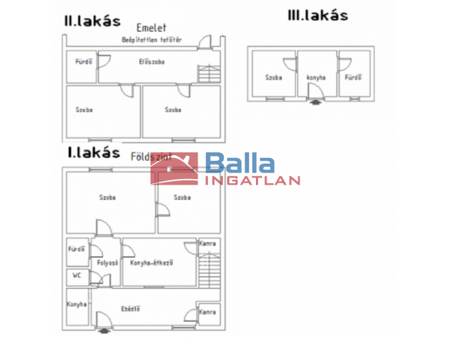 Eladó 170 m²-esházrész XIX. Kerület (Felső-Kispest) , Felső-Kispesten: 182'000'000 Ft