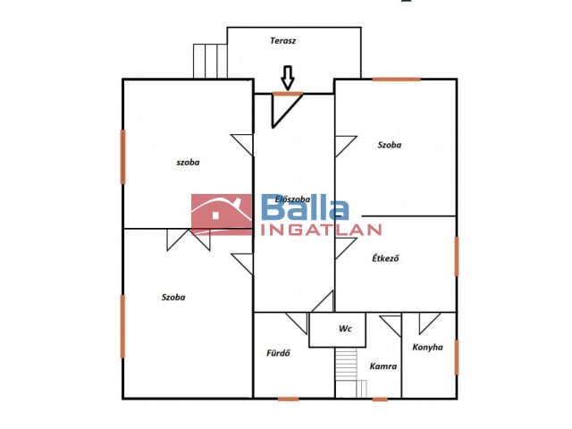 Eladó 100 m²-escsaládi ház XVII. Kerület (Rákoscsaba) , Szabadság sgrt környéke utca: 91'000'000 Ft