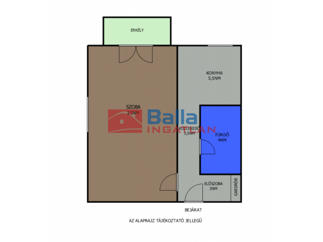 Kiadó 36 m²-estársasházi lakás XVII. Kerület (Rákoskeresztúr) , Újlak u utca: 170'000 Ft