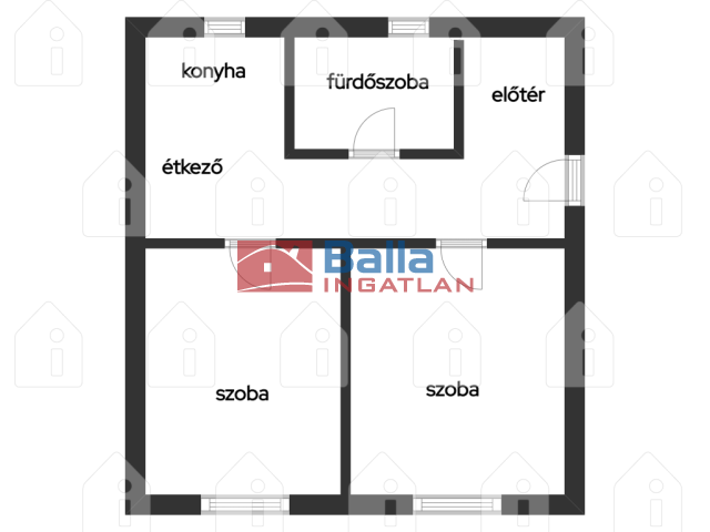 Eladó 61 m²-escsaládi ház XVIII. Kerület (Bélatelep) , Csendes mellékutcában: 67'200'000 Ft