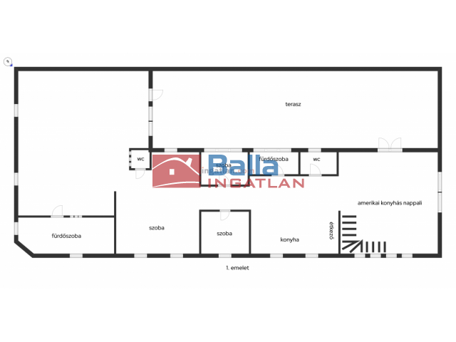 Eladó 437 m²-esegyéb üzlethelyiség XVIII. Kerület (Bókaytelep) , Üllői út út: 317'500'000 Ft