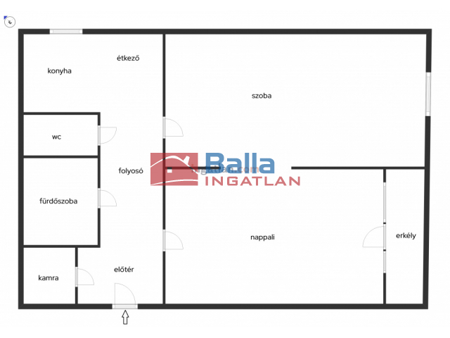 Eladó 54 m²-estársasházi lakás XVIII. Kerület (Havanna-lakótelep) , Havanna utca: 53'500'000 Ft