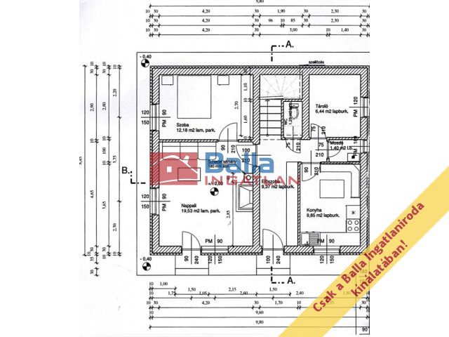 Eladó 103 m²-escsaládi ház Érd (Parkváros) , Aradi és Kassai utca között utca: 60'000'000 Ft