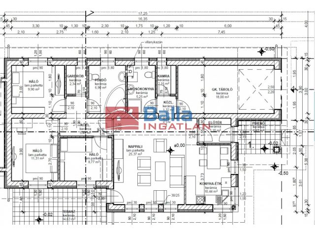 Érd, Női neves utca, 113 m²-es, ikerház, 4 szobás, kiváló állapotú
