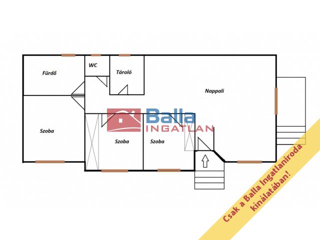 Eladó 74 m²-estársasházi lakás Gyömrő, Gyömrő Városközpont út: 74'000'000 Ft