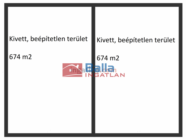 Eladó 674 m²-estelek Nagykáta, Központ közeli utca: 9'000'000 Ft