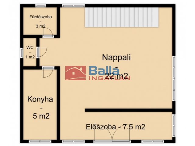 Verőce, Magyarmál dűlő, 72 m²-es, üdülő, 3 szobás, felújítandó állapotú