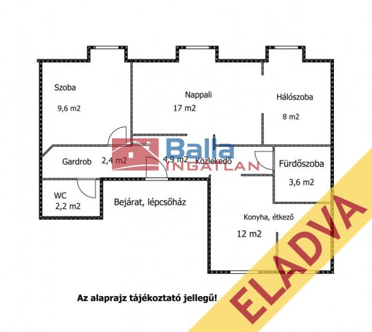 Eladó 61 m²-es II. kerület (Kurucles), Kuruclesi út: 49'000'000 Ft