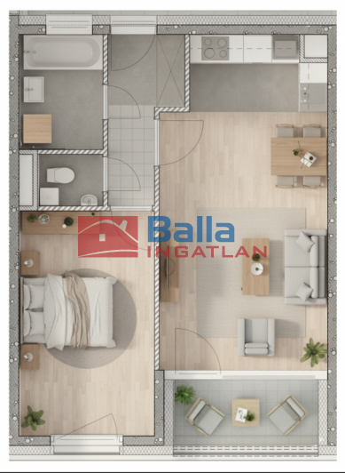 Eladó 48 m²-es VIII. Kerület (Századosnegyed), Százados út: 89'160'000 Ft