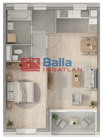 Eladó 49 m²-es VIII. Kerület (Századosnegyed), Százados út: 90'960'000 Ft