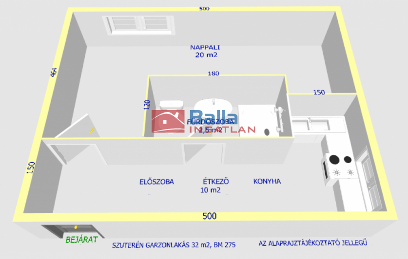 Eladó 32 m²-es XI. Kerület (Lágymányos), Sárbogárdi utca: 36'000'000 Ft