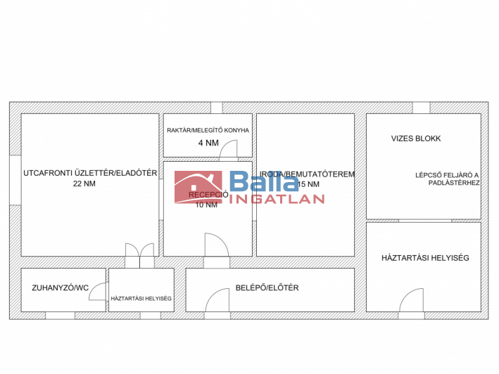 Eladó 76 m²-es XVII. Kerület (Rákoskeresztúr), Pesti út: 89'000'000 Ft