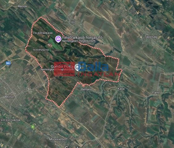 Eladó 985 m²-es Gomba, Felsőfarkasd - Völgy utca: 7'000'000 Ft