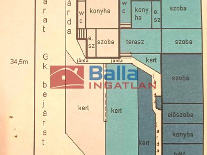 Eladó 6 m²-estársasházi lakás IV. Kerület (Újpest-kertváros) , Dessewffy utca: 89'900'000 Ft