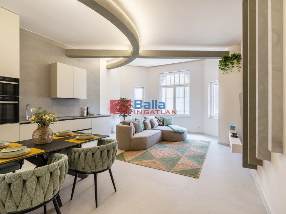 Eladó 91 m²-estársasházi lakás IX. Kerület (Belső Ferencváros) , József körút-Petőfi híd közelében: 179'900'000 Ft