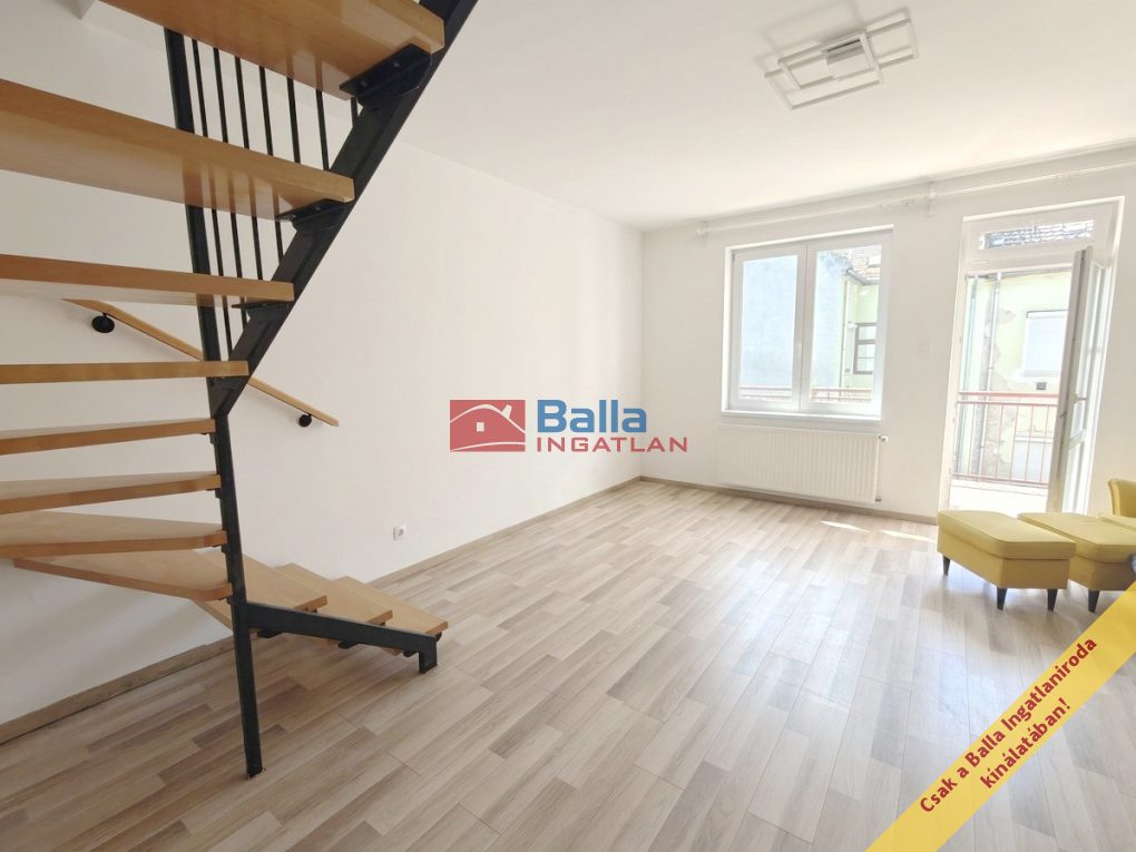 Eladó 70 m²-estársasházi lakás IX. Kerület (Középső Ferencváros (Rehabilitációs terület)) , Angyal utca: 110'000'000 Ft