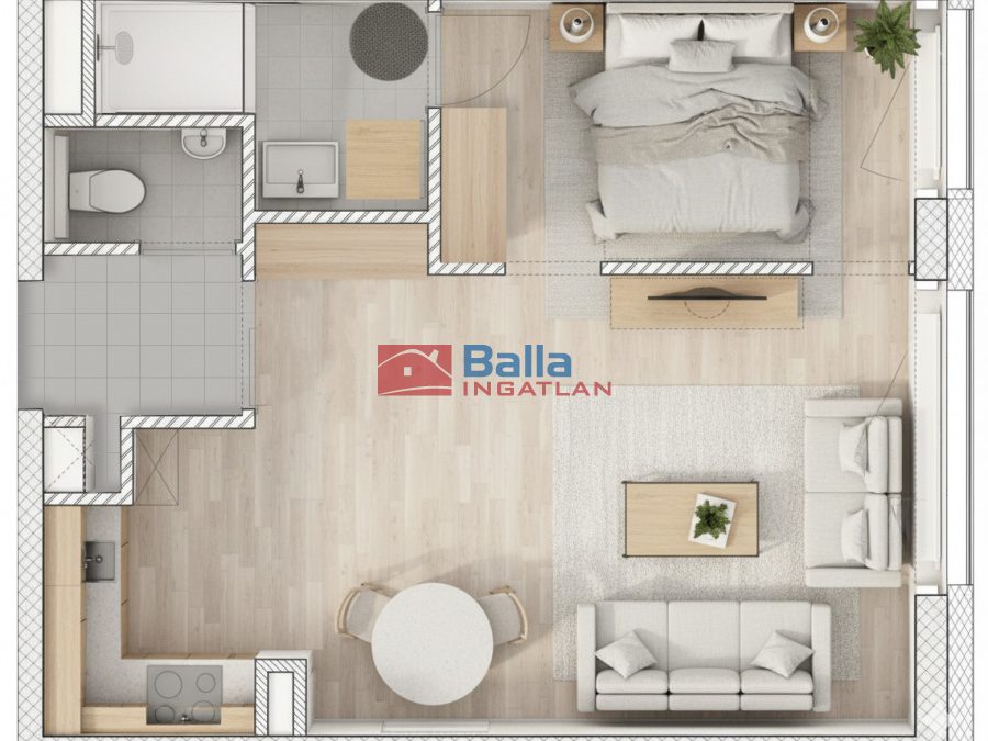 Eladó 37 m²-estársasházi lakás VIII. Kerület (Századosnegyed) , Százados út: 71'900'000 Ft