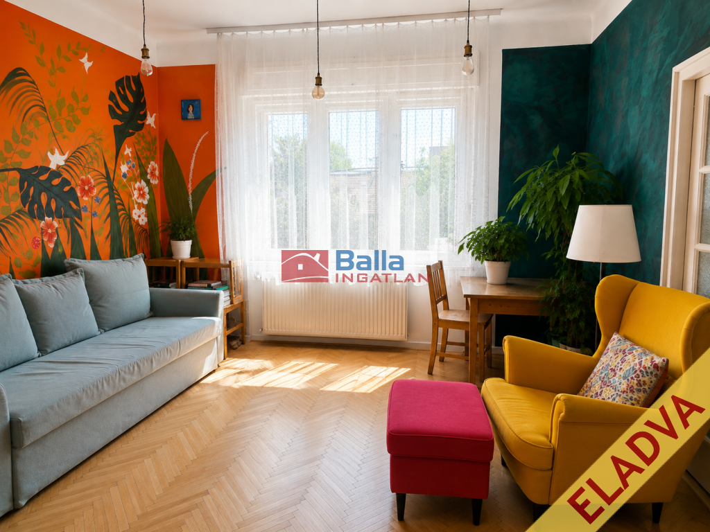 Eladó 54 m²-estársasházi lakás XIV. Kerület (Alsórákos) , Szugló utca: 59'990'000 Ft