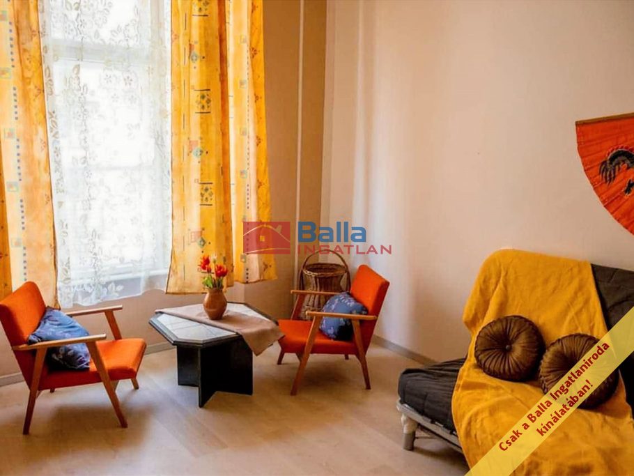 Eladó 45 m²-estársasházi lakás XIV. Kerület (Kiszugló) , Angol utca: 54'900'000 Ft