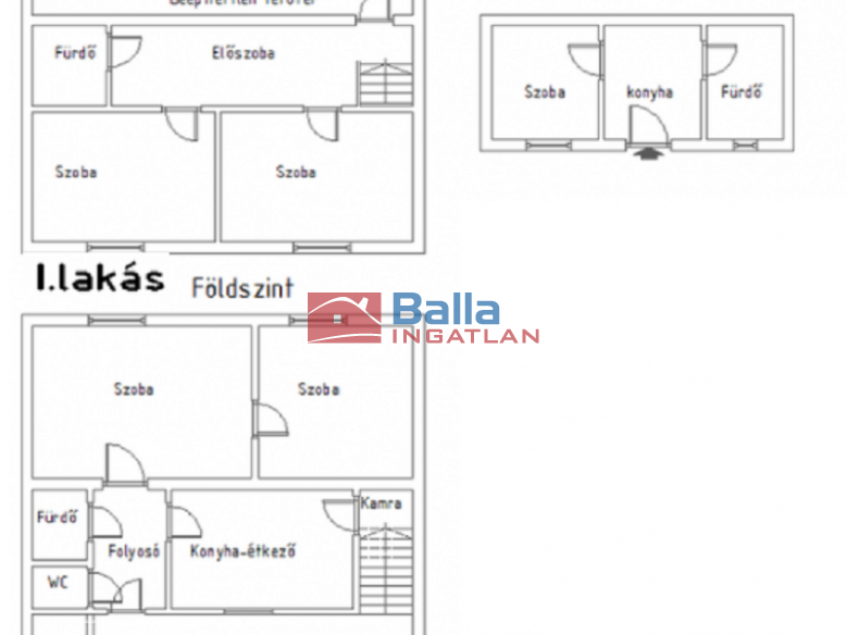 Eladó 170 m²-esházrész XIX. Kerület (Felső-Kispest) , Felső-Kispesten: 182'000'000 Ft