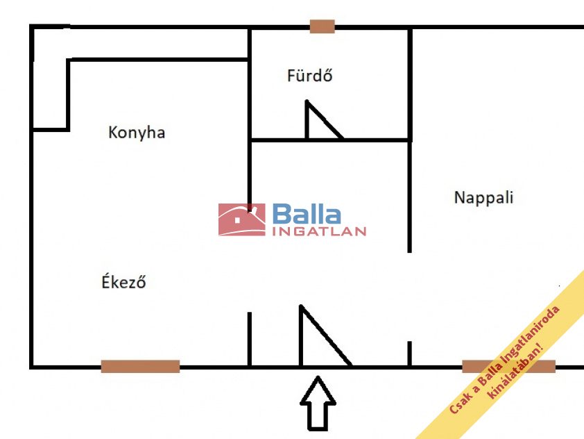 Eladó 36 m²-esházrész XIX. Kerület (Kertváros) , Jáhn F utca: 34'900'000 Ft