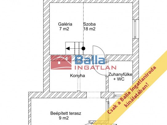 Eladó 33 m²-estársasházi lakás XIX. Kerület (Központ) , Ady Endre út: 29'900'000 Ft