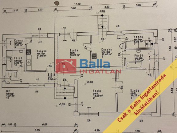 Eladó 104 m²-escsaládi ház XVII. Kerület (Rákoshegy) , Báthory utca: 129'000'000 Ft