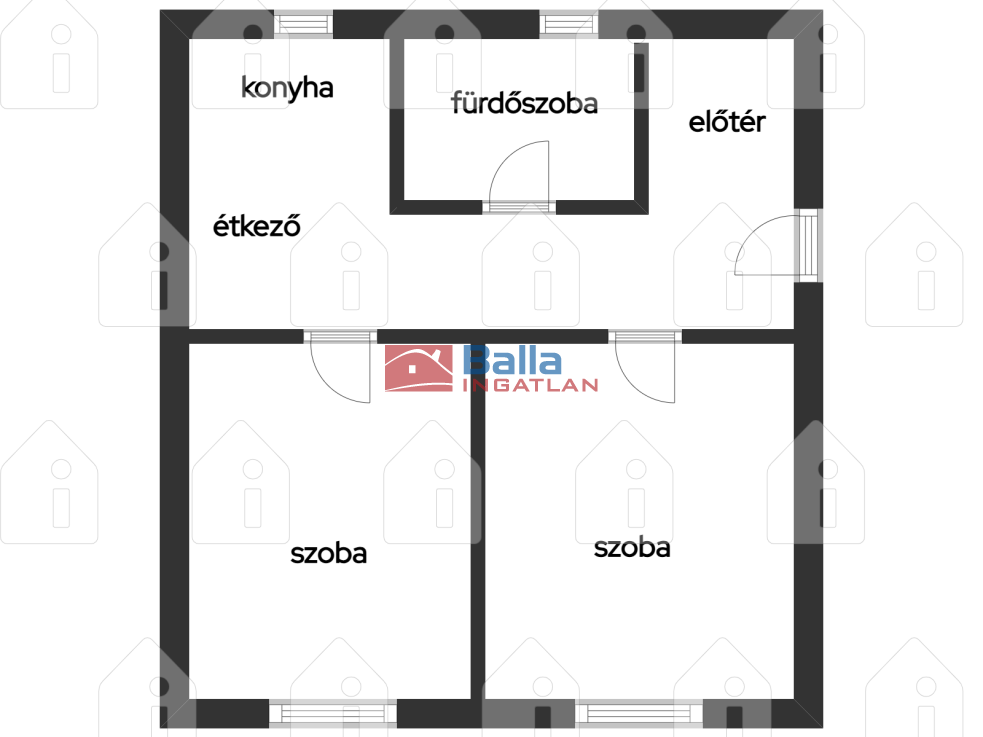 Eladó 61 m²-escsaládi ház XVIII. Kerület (Bélatelep) , Csendes mellékutcában: 67'200'000 Ft