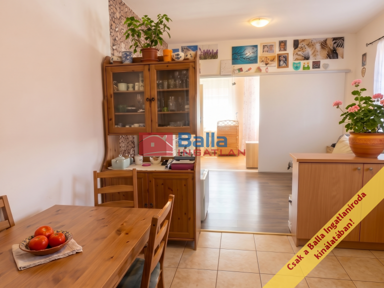 Eladó 43 m²-estársasházi lakás XVIII. Kerület (Kossuth Ferenc-telep) , Szélső utca: 59'900'000 Ft