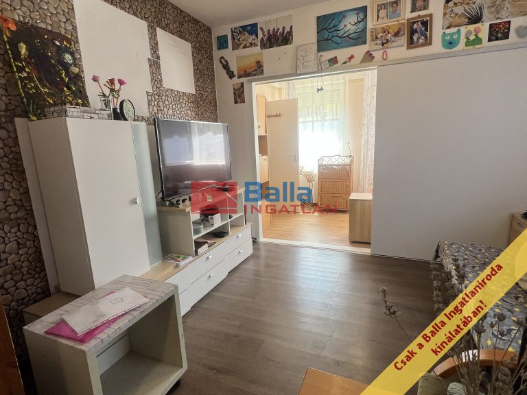 Eladó 43 m²-estársasházi lakás XVIII. Kerület (Kossuth Ferenc-telep) , Szélső utca: 59'900'000 Ft