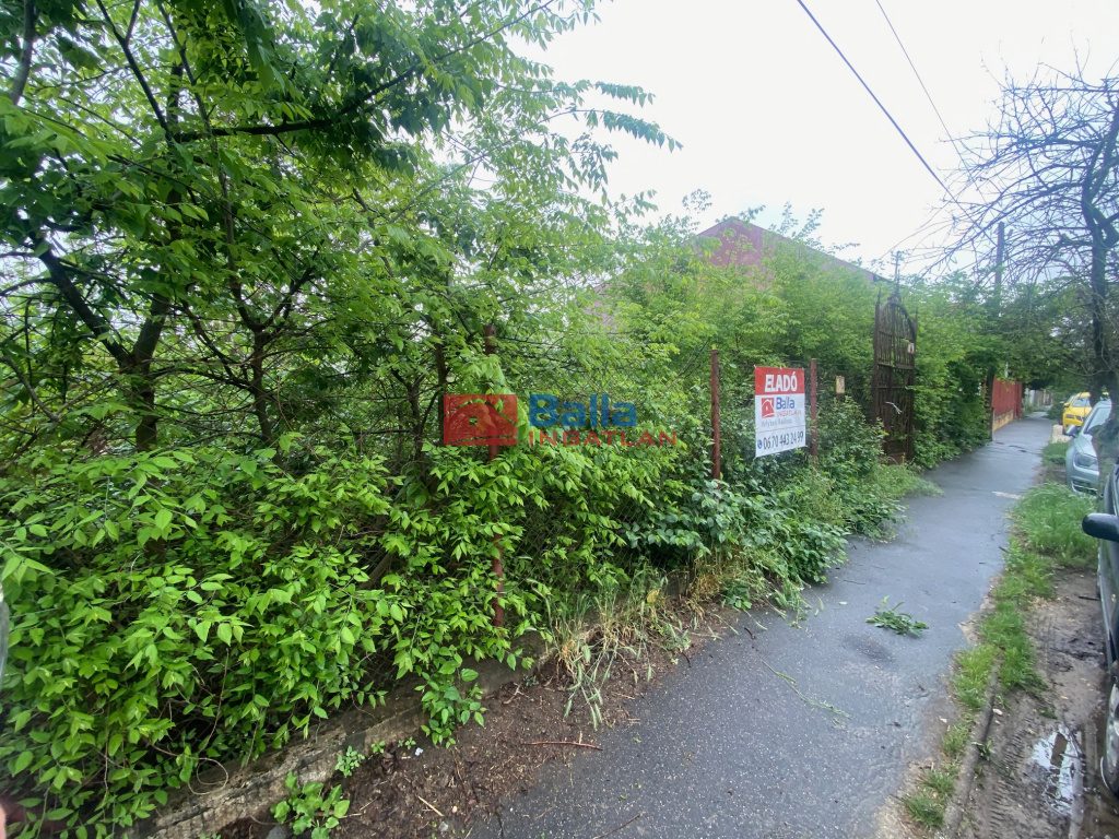 Eladó 730 m²-estelek XVIII. Kerület (Miklóstelep) , Szemere Miklós utca: 85'000'000 Ft