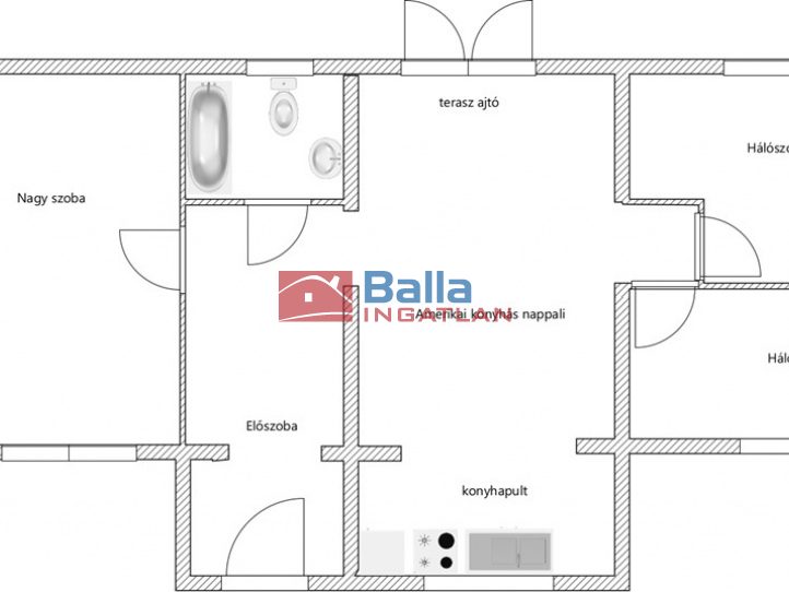 Eladó 75 m²-escsaládi ház Érd, Fátyolvirág utca: 89'600'000 Ft