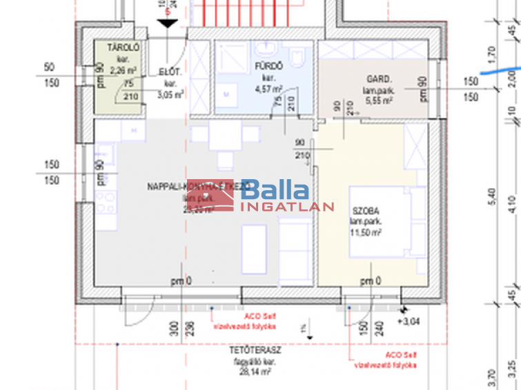 Eladó 50 m²-estársasházi lakás Hatvan, Géza fejedelem utca: 55'500'000 Ft