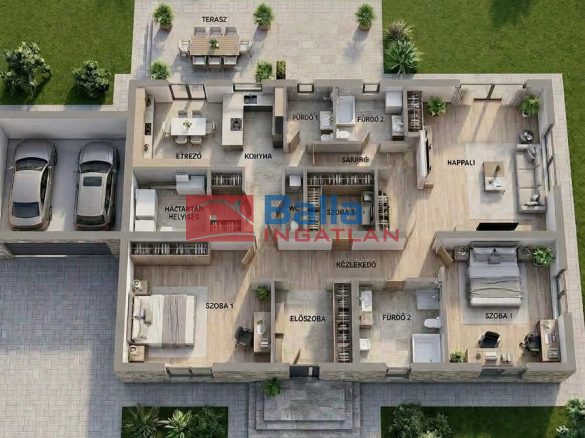 Eladó 100 m²-esikerház Ráckeve, Arany János dűlő: 76'000'000 Ft