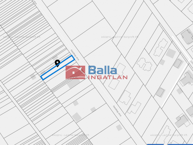 Eladó 358 m²-estelek Szigetszentmiklós, FELSŐ TAG utca: 6'500'000 Ft