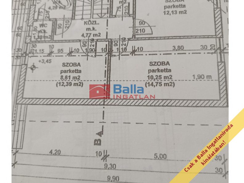 Eladó 118 m²-esikerház Szigetszentmiklós, Veréb utca közeli utca: 95'000'000 Ft