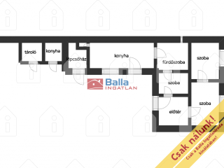 Eladó 90 m²-escsaládi ház Alsónémedi, Széchenyi utca: 64'900'000 Ft