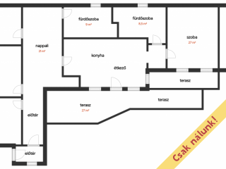 Eladó 160 m²-escsaládi ház Áporka, Petőfi utca: 160'000'000 Ft