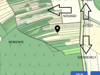 Eladó 5005 m²-estelek Berkenye, Berkenye külterület: 4'990'000 Ft