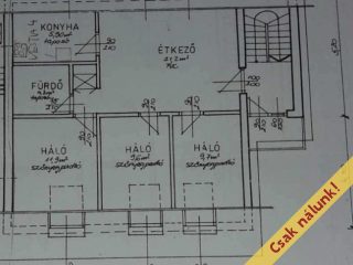 Eladó 211 m²-escsaládi ház Bodajk, Petőfi Sándor utca: 76'000'000 Ft