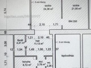 Eladó 75 m²-estársasházi lakás I. Kerület (Tabán) , Dózsa György tér: 102'900'000 Ft