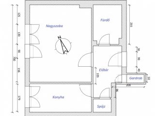 Eladó 42 m²-estársasházi lakás I. Kerület (Tabán) , Tabán: 79'000'000 Ft