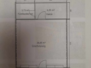 Eladó 40 m²-esüzlet üzletházban II. kerület (Dékán u) , Lövőház utca: 53'000'000 Ft