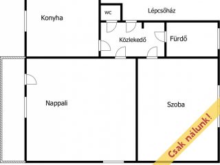 Eladó 54 m²-estársasházi lakás II. kerület (Lipótmező) , Tárogató út: 110'000'000 Ft
