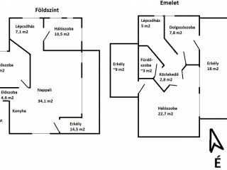 Eladó 110 m²-estársasházi lakás II. kerület (Máriaremete II/A.) , Tamara utca: 169'000'000 Ft